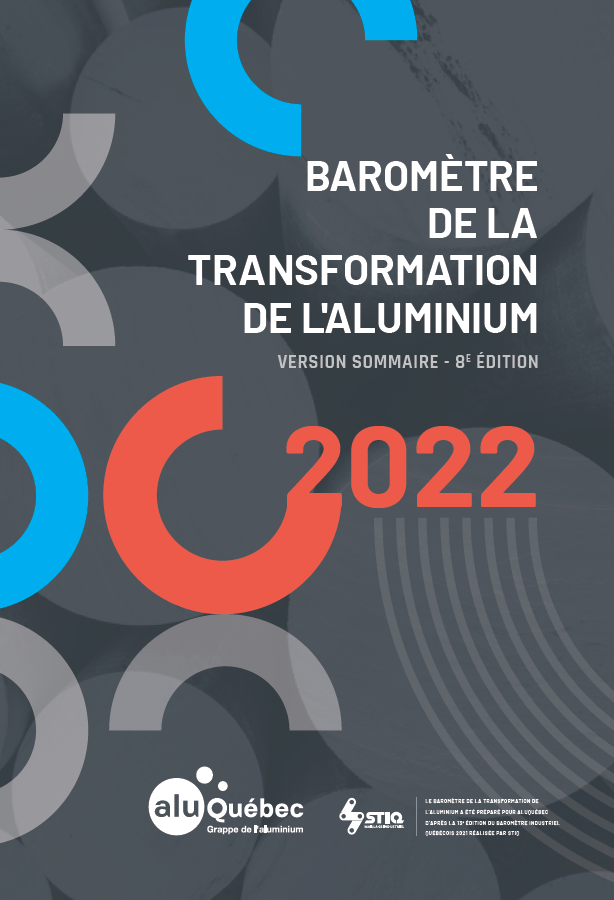 Baromètre de la transformation de l'aluminium 2022 - 8e édition / version sommaire - AluQuébec