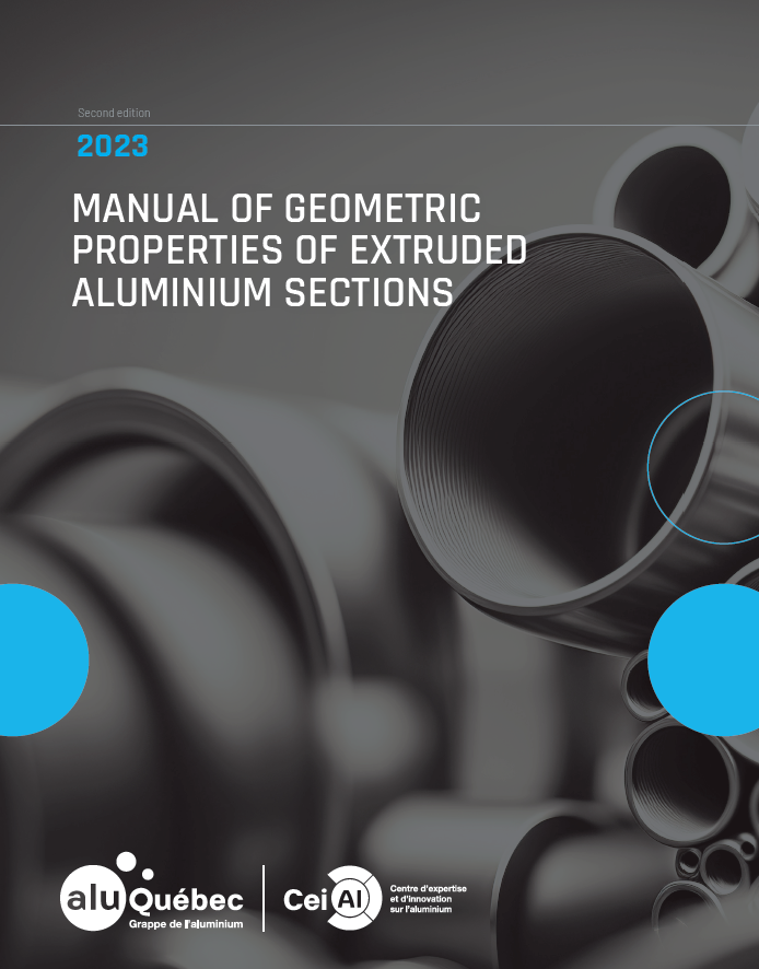 2nd edition - Manual of geometric properties of extruded aluminium sections - AluQuébec