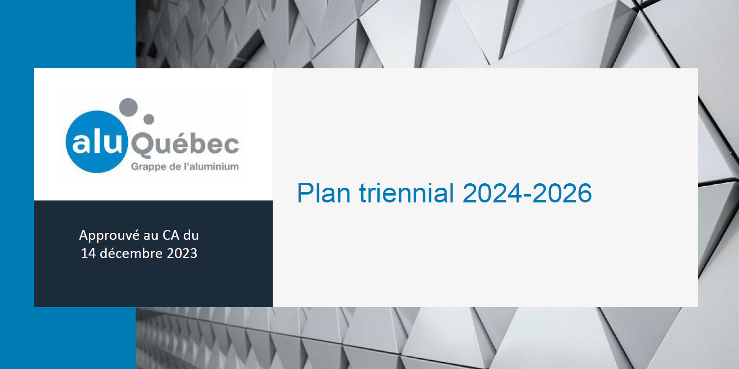 Plan triennal 2024-2026 - AluQuébec