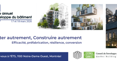 12e Colloque annuel sur l'enveloppe du bâtiment - AluQuébec