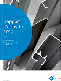 Rapport d'activités 2014 - AluQuébec